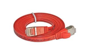 314802 - Mediatech Wirewin Slim Patchkabel: STP, 3m, rot Cat.6, AWG36, Klinkenschutz, Längenaufdruck