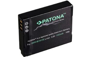 PATONA Premium Akku BLC13E, 1250 mAh /3.6V für TZ-58/TZ41/FT5