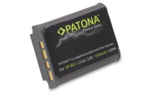 PATONA Premium Akku NP-BX1, 1090 mAh / 3.6V für DSC-RX1R/R100MII/RX100/HX400/HX60/H400 kaufen Schweiz | Mediatech.ch