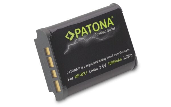 PATONA Premium Akku NP-BX1, 1090 mAh / 3.6V für DSC-RX1R/R100MII/RX100/HX400/HX60/H400 kaufen Schweiz | Mediatech.ch