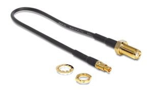 Delock GSM/3G/4G SMA Buchse zu TS-9 Stecker, 20cm kaufen | Mediatech.ch