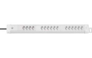 Brennenstuhl Steckdosenleiste 16xT13, o. Schalter, grau 3m Kabel, mit Kinderschutz kaufen | Mediatech.ch