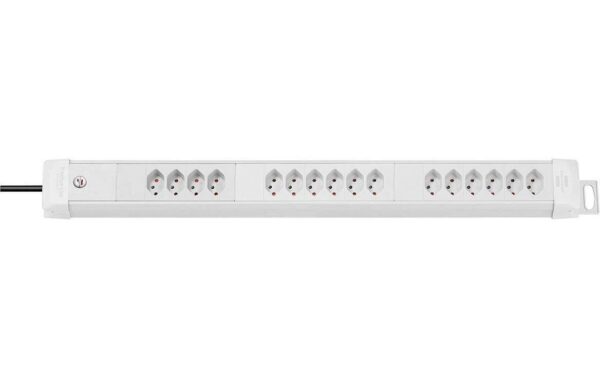 320853 - Mediatech Brennenstuhl Steckdosenleiste 16xT13, o. Schalter, grau 3m Kabel, mit Kinderschutz kaufen | Mediatech.ch