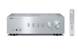 Yamaha A-S301-SI, Stereo Vollverstärker 2x 95Watt, Pure Direct, Silber