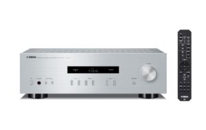 Yamaha A-S201-SI, Stereo Vollverstärker 2x 140Watt, Pure Direct, Silber