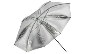 Dörr Universal Reflektor Schirm RS84 silber Durchmesser 84cm, Bogenspanne 98cm