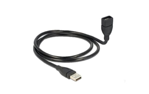 USB2.0-Kabel Shapecable A-A: 1.00m Starres Verlängerungskabel,beliebig formbar