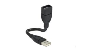 USB2.0-Kabel Shapecable A-A: 0.15m Starres Verlängerungskabel,beliebig formbar