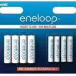 Panasonic eneloop BK-KJMCDE44E, Kombipack 4x AA und AAA Akkus , 1.2V, vorgeladen