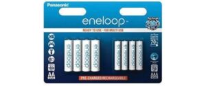 Panasonic eneloop BK-KJMCDE44E, Kombipack 4x AA und AAA Akkus , 1.2V, vorgeladen
