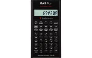 Texas-Instruments BAII Plus PROFESSIONAL de/en/fr, für berufliche Anwender