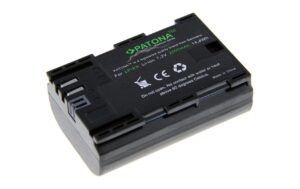 PATONA Akku LP-E6, 2000 mAh / 7.2V für EOS 5D Mark III / EOS 6D / 70D