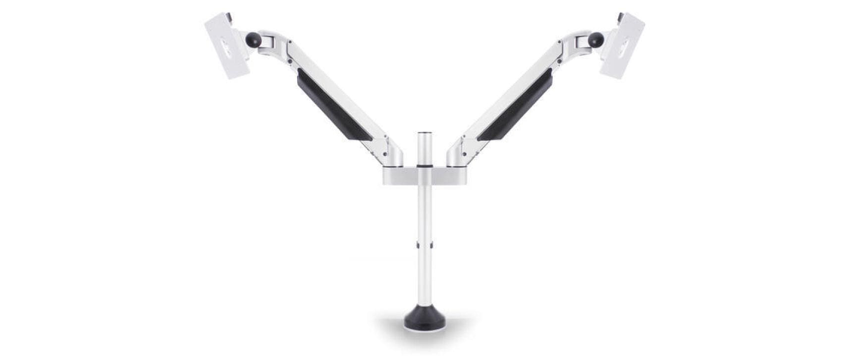 Multibrackets Monitorarm Dual weiss Min. 2 kg — Max. 10 kg Tragkraft kaufen Schweiz | Mediatech.ch