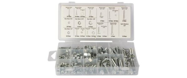 Perel Muttern-Schrauben-Set HAS06, 240tlg. M4-M10 Schrauben, Muttern, U-Scheiben kaufen Schweiz | Mediatech.ch