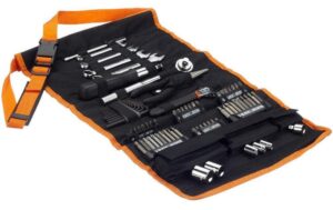 Werkzeugset A7063, 76tlg. Handliche Rolltasche