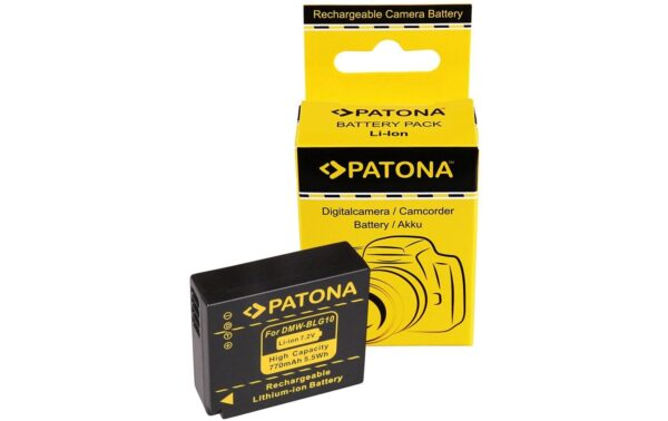 PATONA Akku BLG10E, 750 mAh /7.2V für LX100/GF6