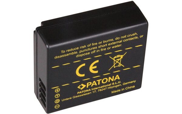 PATONA Akku BLG10E, 750 mAh /7.2V für LX100/GF6
