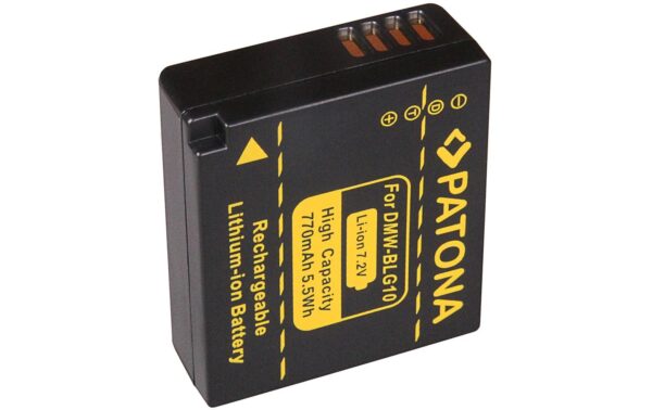 PATONA Akku BLG10E, 750 mAh /7.2V für LX100/GF6