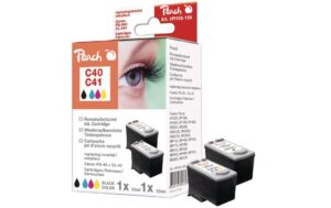 330159 - Mediatech Peach Tinte Canon PG-40 / CL-41 MultiPack black 1x13ml 380 Seiten co1x13ml 440 Seiten kaufen Schweiz | Mediatech.ch