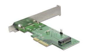 DeLock PCI-Express-x4 Kontroller Für 1x M.2 Key-M NVME PCI-E V.3&V.4 Modul