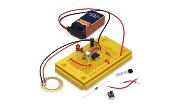 331624_2 - Mediatech Franzis Lernpaket Elektronik 28 Bauteile, Laborsteckboard