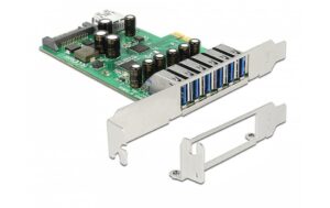 Delock 89377 PCI Express 6x USB 3.0 LP Renesas Chipsatz, inkl. Low Profile Blende kaufen Schweiz | Mediatech.ch