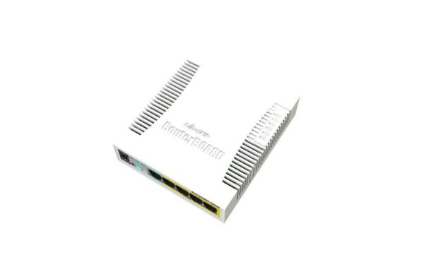 MikroTik RB260GSP: 5 Port Smart PoE Switch 5x1Gbps, inkl. NT oder passiv-PoE Power kaufen Schweiz | Mediatech.ch