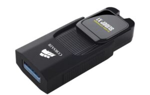 Corsair USB3 Flash Voyager Slider X1 64GB Lesen: 130MB/s, Schiebmechanismus