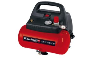 Einhell Kompressor TH-AC 190/6/8 OF kleiner, tragbarer Kompressor, ölfrei
