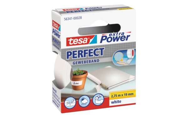 339037 - Mediatech tesa extra Power Gewebeband Perfect 2.75m x 19mm