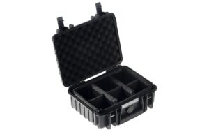 339166 - Mediatech B&W Outdoor-Koffer Typ 1000 - RPD schwarz Innenmasse: 249x177x94mm