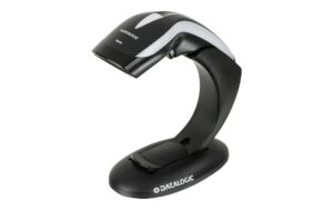 Barcodescanner Heron HD3130 black USB Kit, inkl. Stand, 1D, IP40,