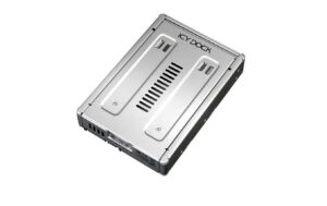 ICY DOCK Konverter 2.5zu 3.5 MB-982SP-1S, silber, für SATA HDD und SSD