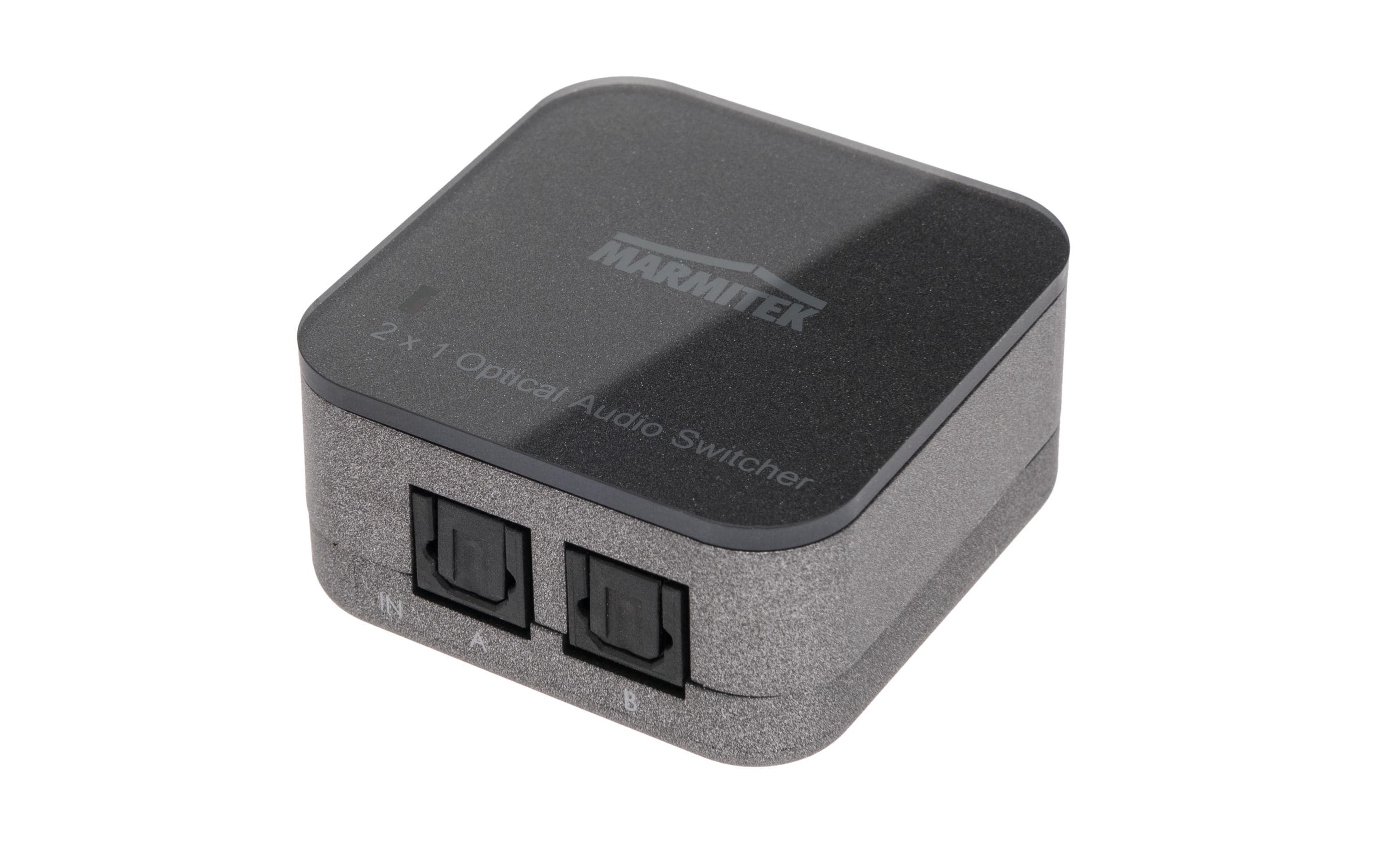 Marmitek Umschalter Connest  TS21 Digital Audio Umschalter, 2 In / 1 Out