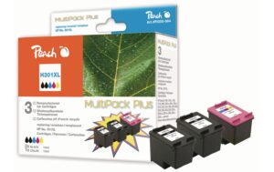 347384 - Mediatech Peach Tinte HP Combi Pack Plus Nr. 301XL 2x black + color, 2x14, 1x13 ml kaufen Schweiz | Mediatech.ch