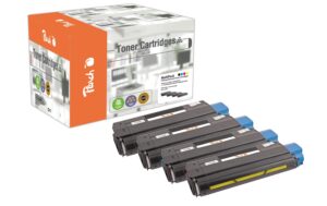 Peach Toner OKI C5100-Series Multi Pack je 1x bk, c, m, y kaufen Schweiz | Mediatech.ch