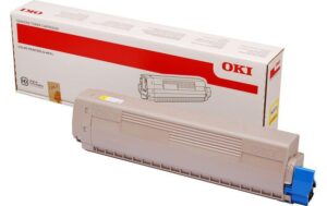 349614 - Mediatech Toner Yellow zu OKI MC873 45862814, 10'000 A4 Seiten