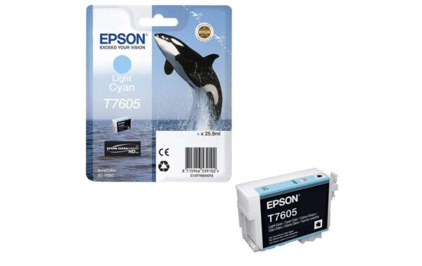 Tinte Epson T76054010, light cyan SureColor SC-P600, 25.9ml kaufen Schweiz | Mediatech.ch