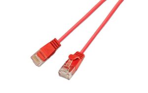 353728 - Mediatech Wirewin Slim Patchkabel: UTP, 1.5m, rot Cat.6, AWG36, Klinkenschutz, rund, 2.8mm