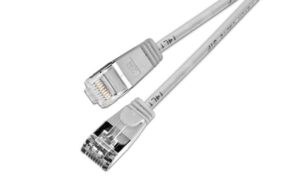 353764 - Mediatech Slim Wirewin Pachkabel: U/FTP, 3m, grau Cat.6, AWG36, 100% Kupfer, geschirmt, 4mm