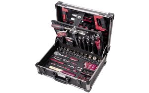 354963 - Mediatech Kraftwerk 3948 Profi-Alu-Werkzeugkoffer 263-teilig,
