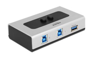 Delock 2Port USB3.0 Switchbox manueller USB3.0 Umschalter kaufen Schweiz | Mediatech.ch