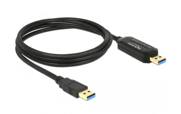 Delock USB3.0 Datalink Kabel 1.5m 2x A Stecker, Verbindet 2 Computer kaufen Schweiz | Mediatech.ch