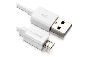 DeleyCON USB2.0-Kabel A-MicroB: 1m weiss kaufen Schweiz | Mediatech.ch