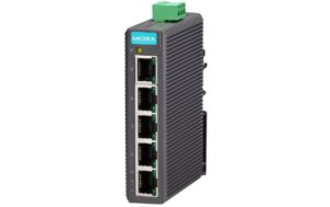 359126 - Mediatech Moxa EDS-205: 5 Port Switch 100Mbps DIN-Rail Montage, -10 bis 60° C, ohne NT kaufen Schweiz | Mediatech.ch