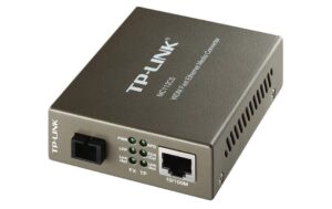 TP-Link MC112CS: Medien Konverter 100Mbit/s, 1x SC  SM, 1xRJ45, WDM,