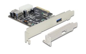 Delock 89399 PCI Express USB 3.1, 10 Gbps, Chipsatz: ASM1142, inkl. Low Profile Blende kaufen Schweiz | Mediatech.ch