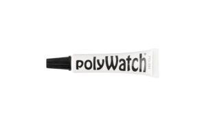 polyWatch gegen Kratzer auf Kunststoff-Uhrengläser