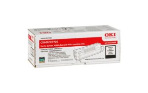 Toner cyan zu OKI 5600/5700 43381907, 2000 Seiten @5% Deckung