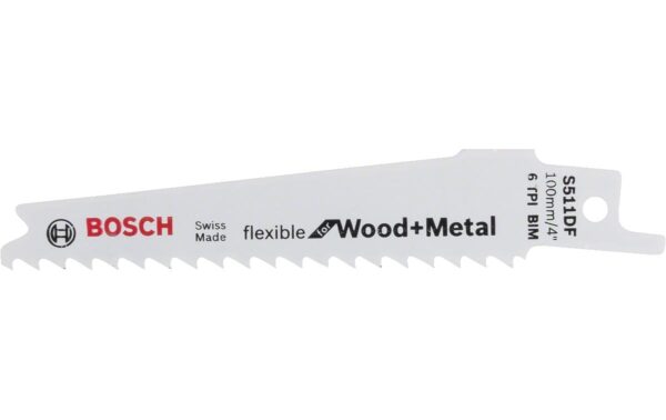 364760 - Mediatech BOSCH Säbelsägeblatt S 511 DF für Holz und Metall, 5 Stück kaufen Schweiz | Mediatech.ch